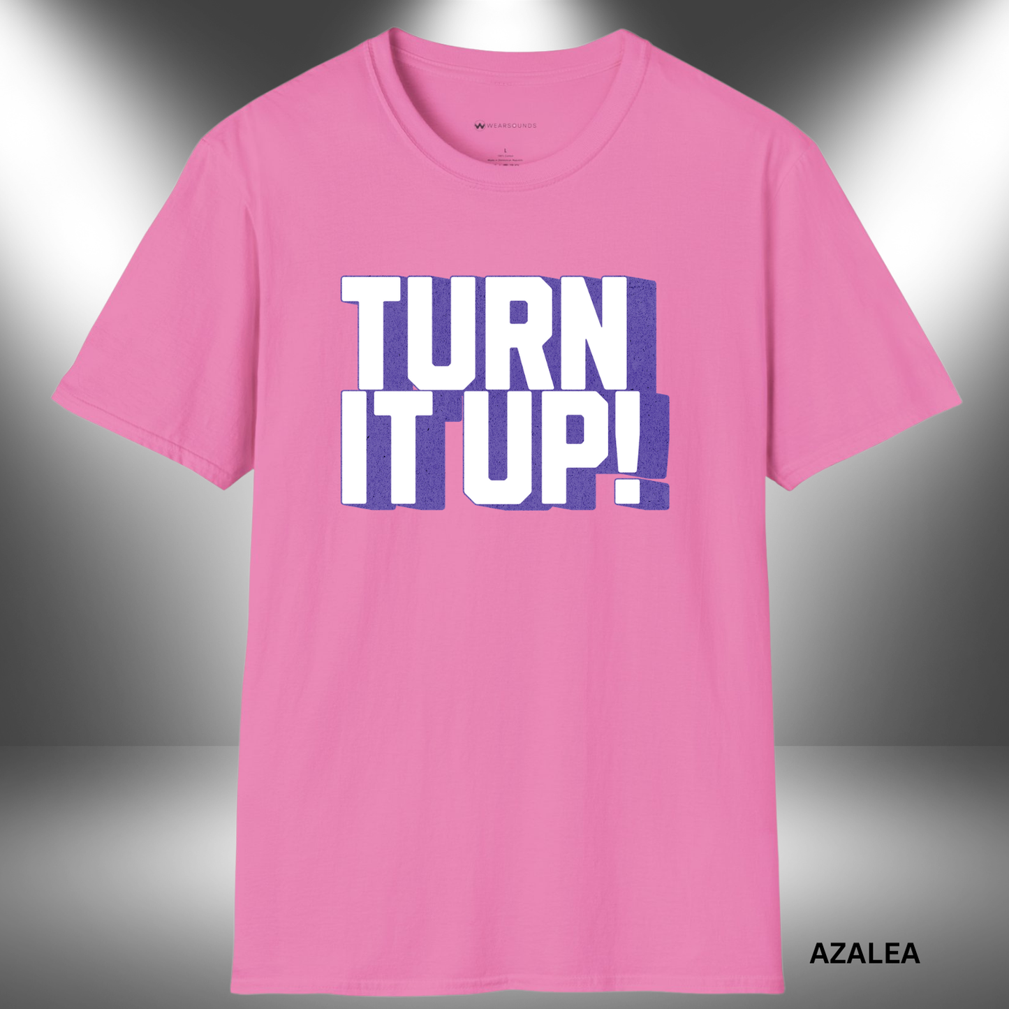 Turn It Up! | T-SHIRT - 7 colors - 9 sizes | π Great for: DJs, Live performers, Musicians and producers, Music festival fans