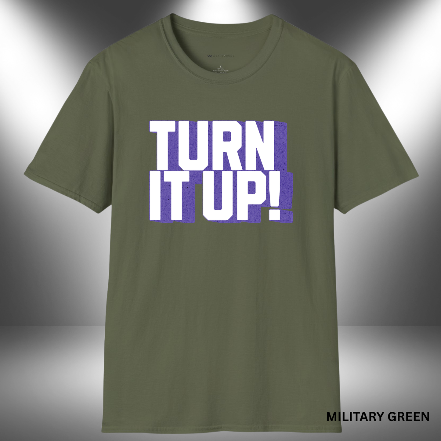 Turn It Up! | T-SHIRT - 7 colors - 9 sizes | π Great for: DJs, Live performers, Musicians and producers, Music festival fans