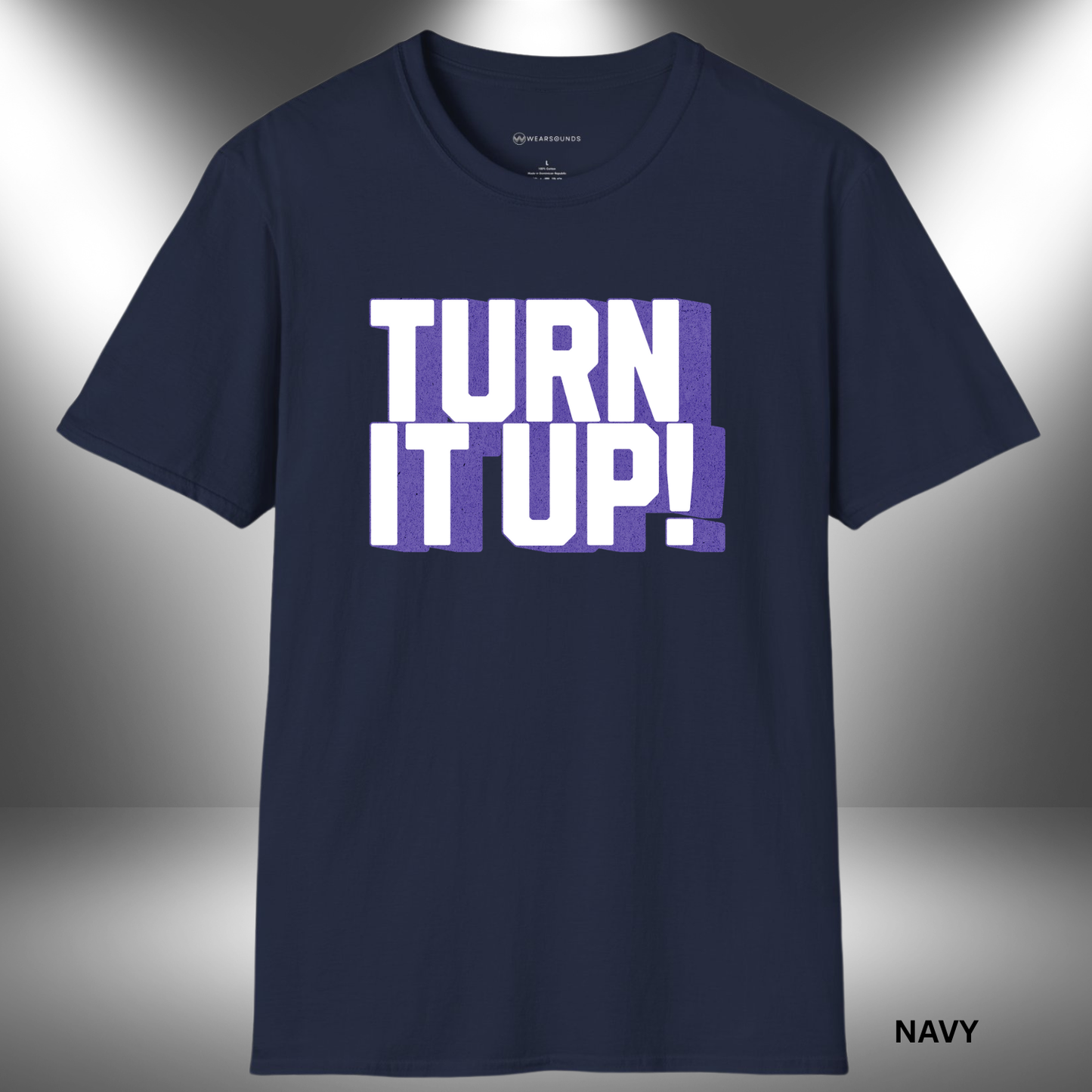 Turn It Up! | T-SHIRT - 7 colors - 9 sizes | π Great for: DJs, Live performers, Musicians and producers, Music festival fans