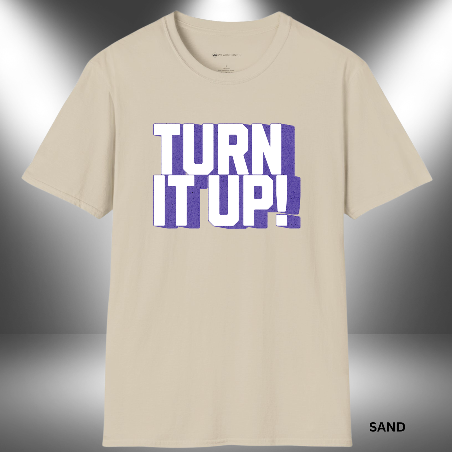 Turn It Up! | T-SHIRT - 7 colors - 9 sizes | π Great for: DJs, Live performers, Musicians and producers, Music festival fans