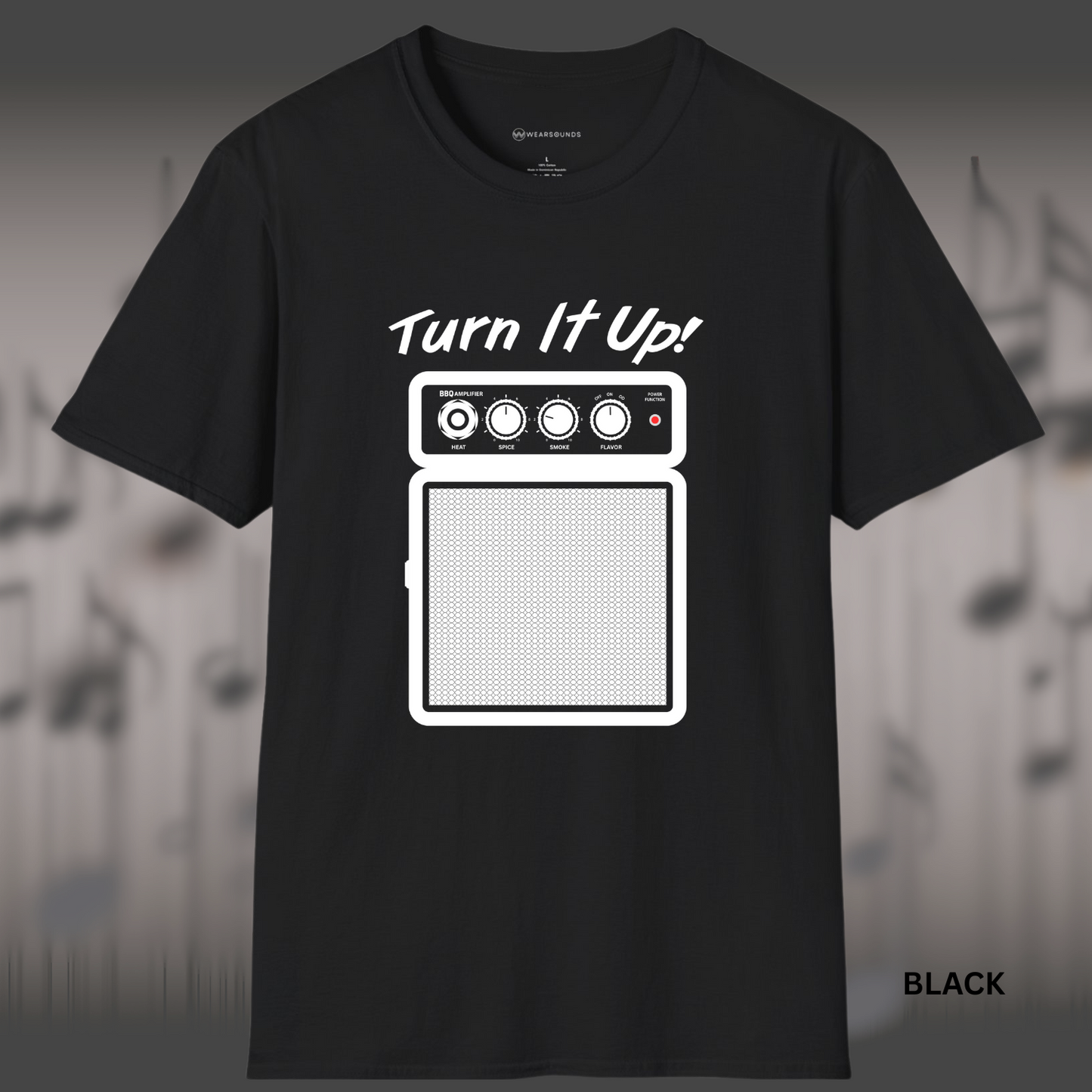TURN IT UP! BBQ FLAVOR ROCKS | T-SHIRT - 7 colors - 9 sizes