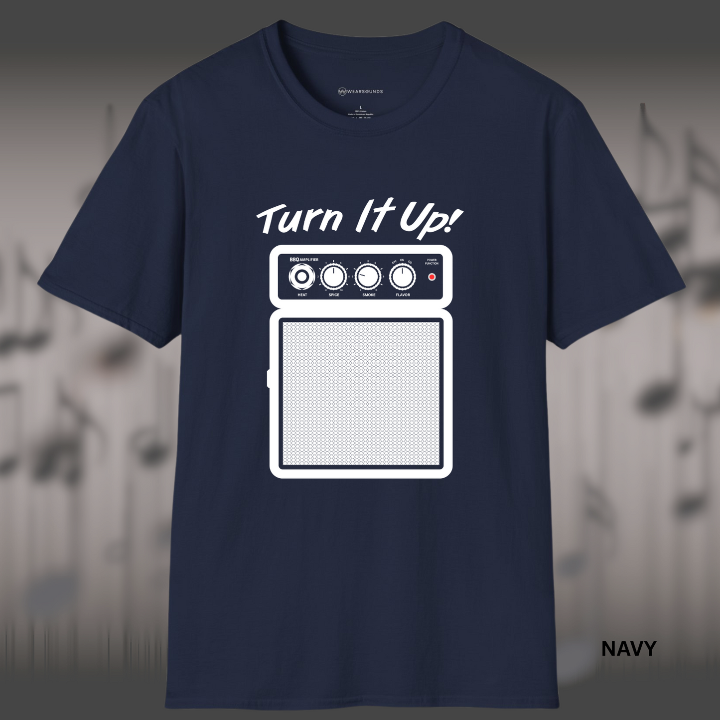 TURN IT UP! BBQ FLAVOR ROCKS | T-SHIRT - 7 colors - 9 sizes