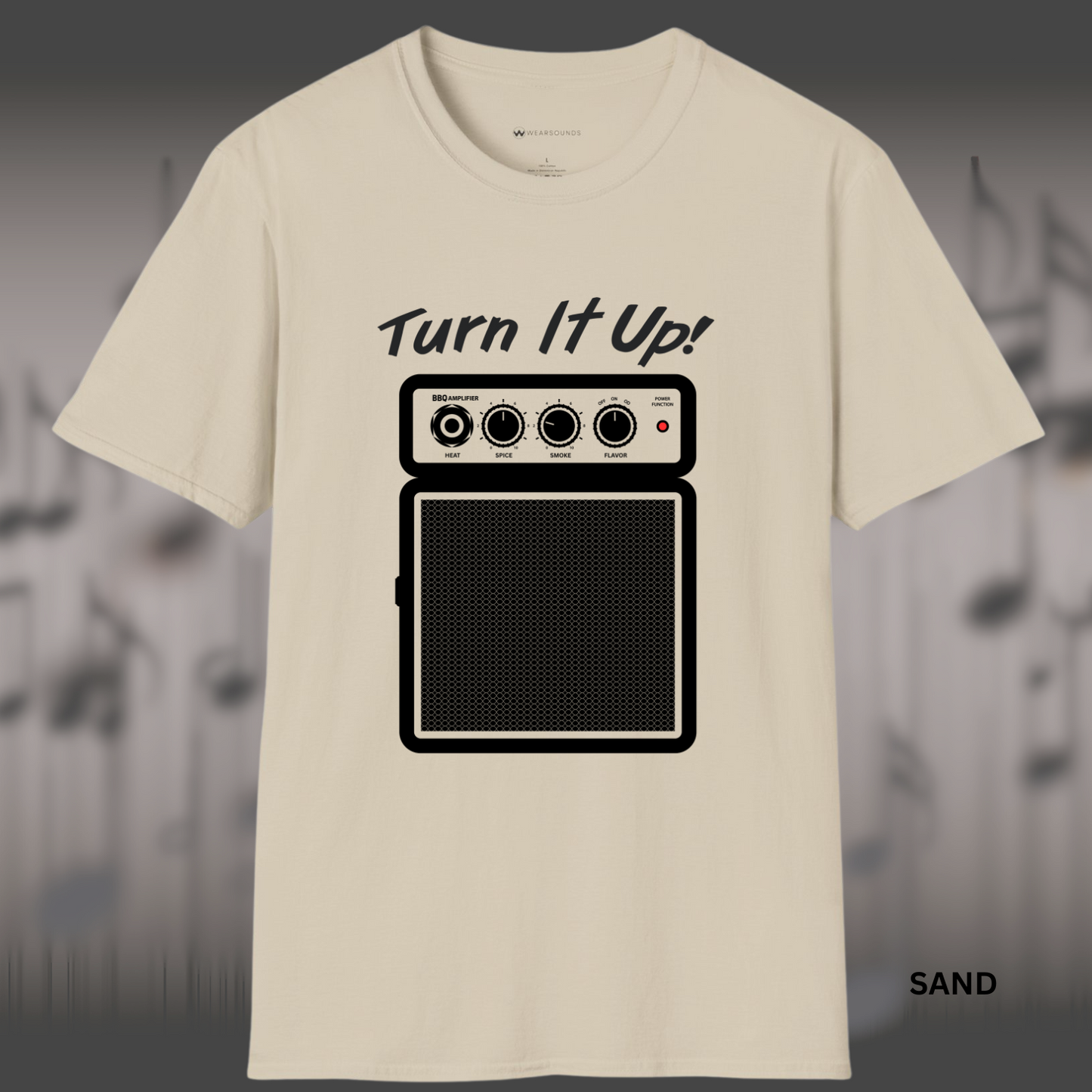 TURN IT UP! BBQ FLAVOR ROCKS | T-SHIRT - 7 colors - 9 sizes