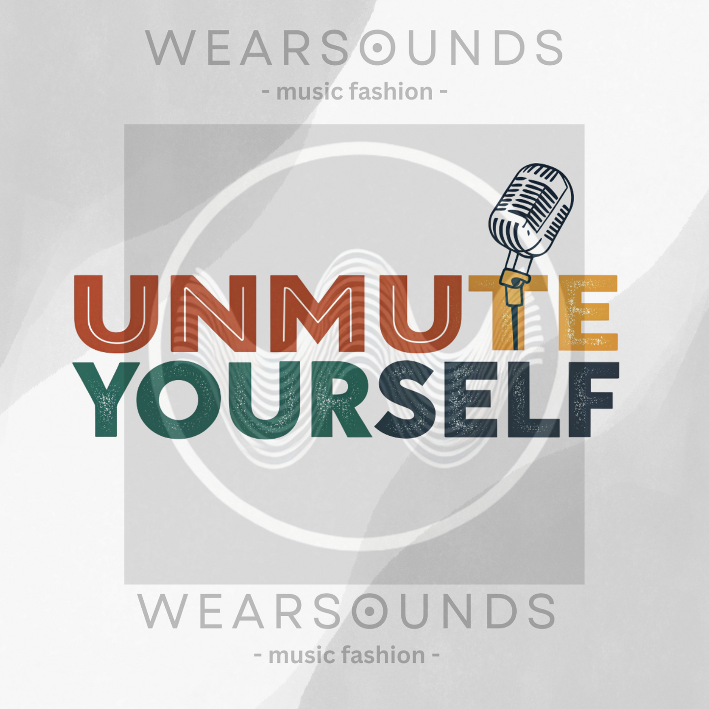 UNMUTE YOURSELF - THE MIC IS YOURS | T-SHIRT - 7 colors - 9 sizes | Grab this design and let the world hear you.