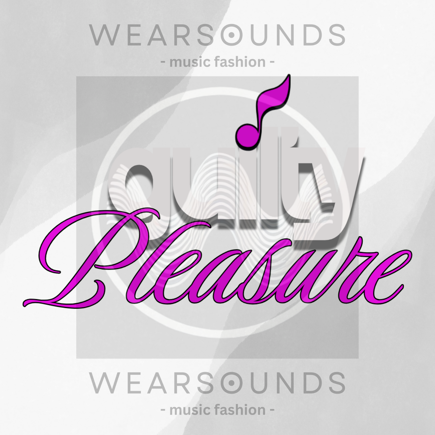 GUILTY PLEASURE | T-SHIRT - 6 colors - 9 sizes | Celebrate your sound with a wink and a vibe.