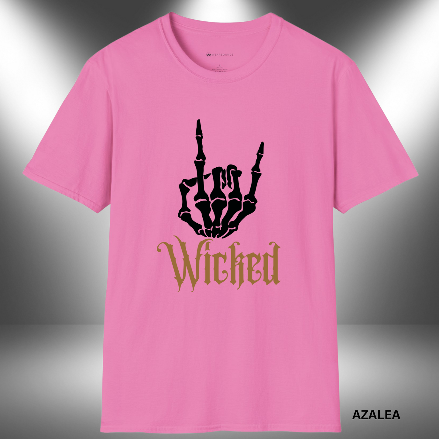 ROCK ON! WICKED | T-SHIRT - 7 colors - 9 sizes | Grab the ROCK ON! WICKED Tee and show the world your spooky metal spirit!