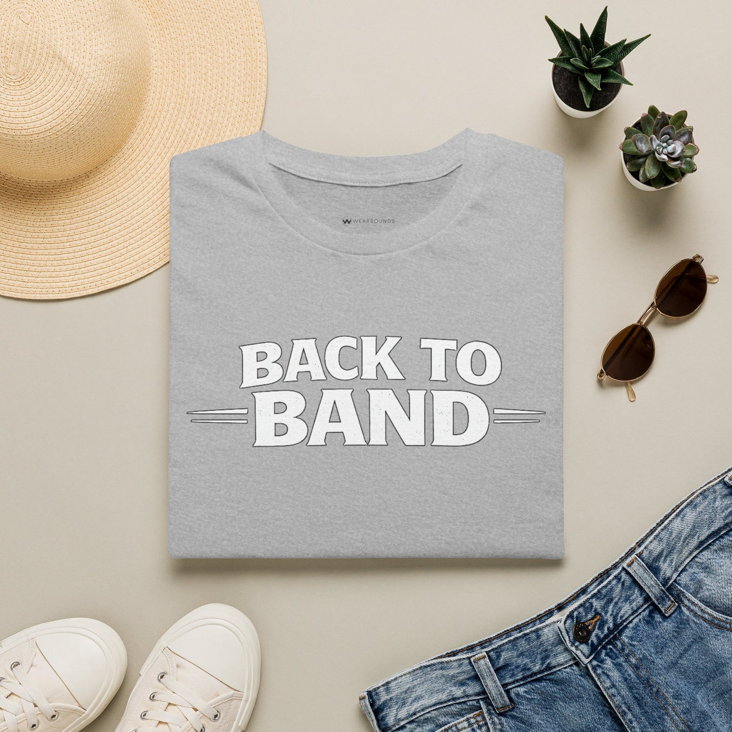 BACK TO BAND     | T-SHIRT - 6 colors - 9 sizes  |  School Band Shirt for Students, Parents & Music Teachers