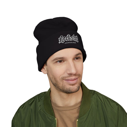 ROCKSTAR —  Embroidered Rocksville Cuffed Beanie