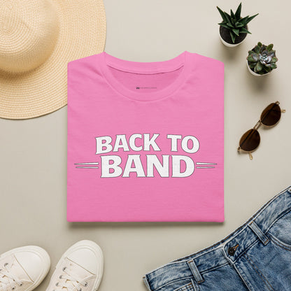 BACK TO BAND     | T-SHIRT - 6 colors - 9 sizes  |  School Band Shirt for Students, Parents & Music Teachers