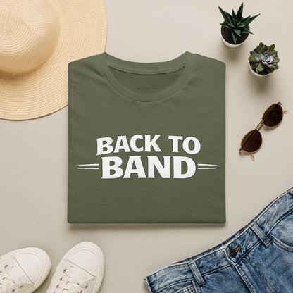 BACK TO BAND     | T-SHIRT - 6 colors - 9 sizes  |  School Band Shirt for Students, Parents & Music Teachers