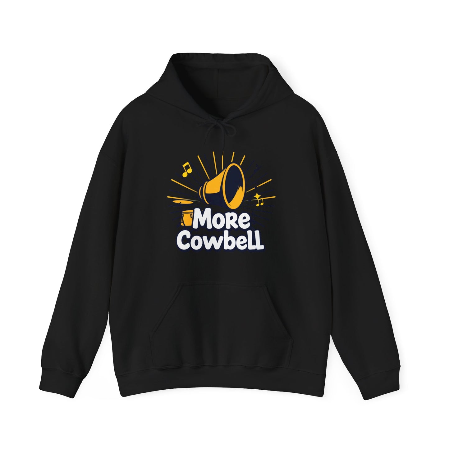 More Cowbell Hoodie – Funny Music Lover Pullover