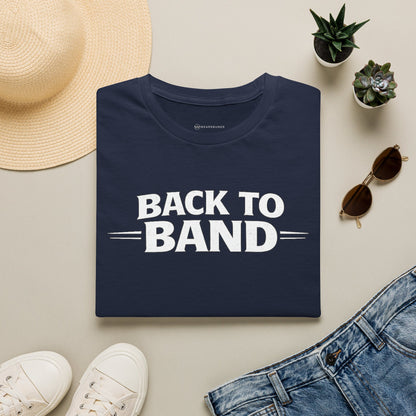 BACK TO BAND     | T-SHIRT - 6 colors - 9 sizes  |  School Band Shirt for Students, Parents & Music Teachers