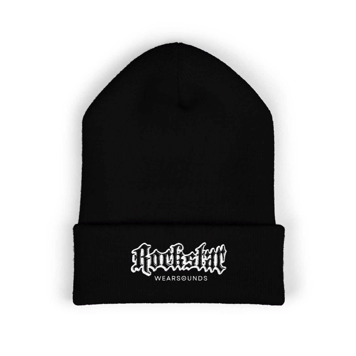ROCKSTAR —  Embroidered Rocksville Cuffed Beanie