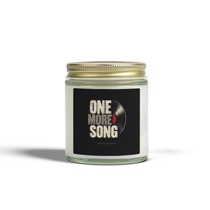 ONE MORE SONG  |  Scented Candle | Coconut Apricot  (4oz & 9oz)
