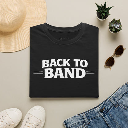 BACK TO BAND     | T-SHIRT - 6 colors - 9 sizes  |  School Band Shirt for Students, Parents & Music Teachers