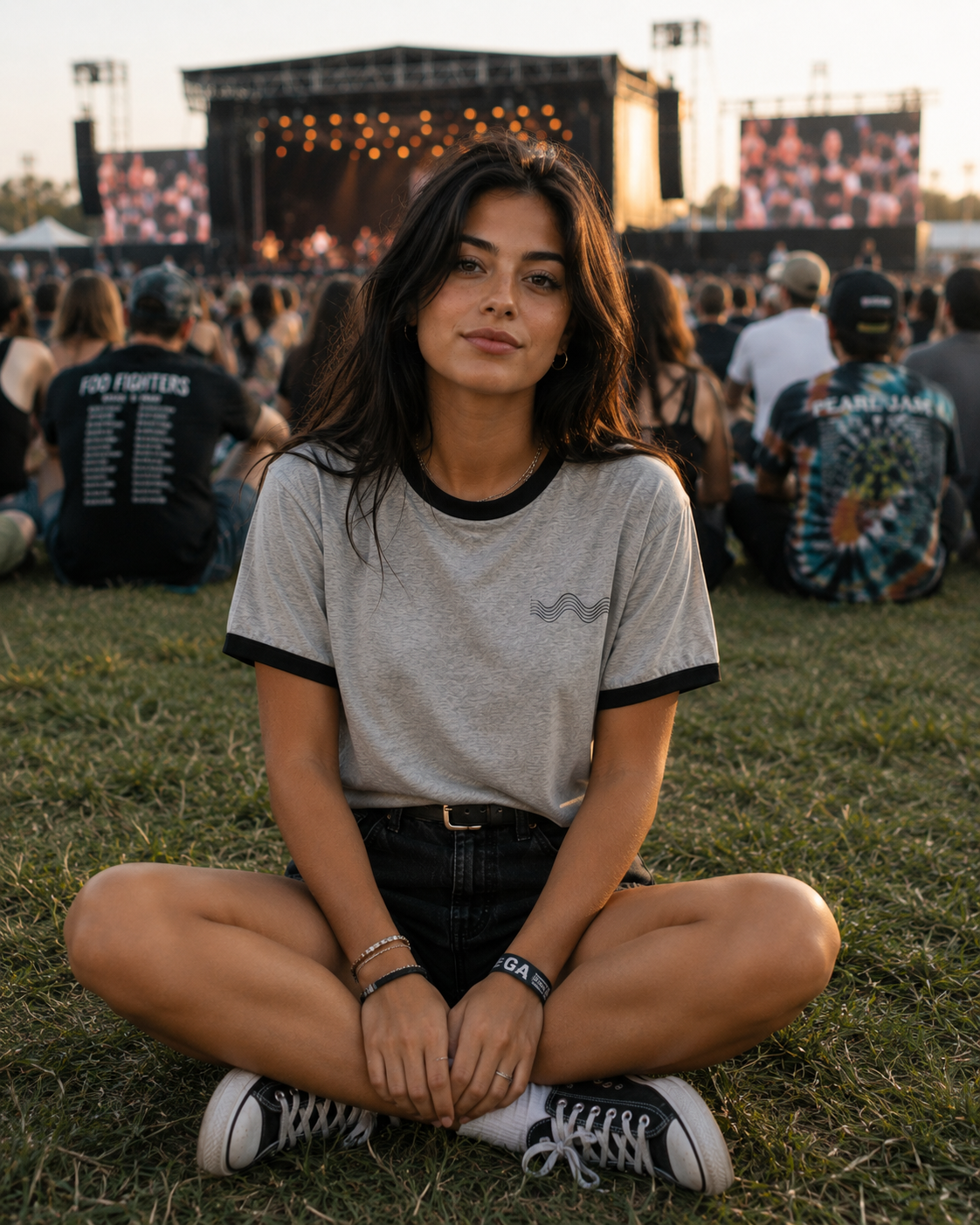 SIGNAL IDENTITY TEE  |   Unisex Ringer T-Shirt  - Chest Logo