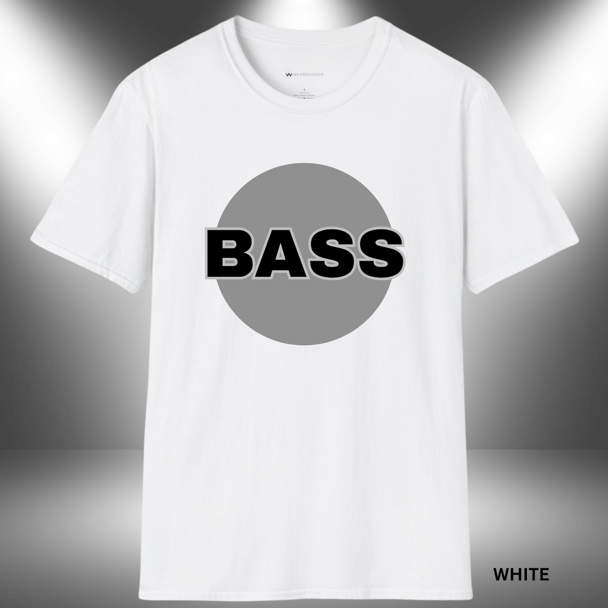 BASS  | T-SHIRT - 7 colors - 9 sizes  |  Bass Musician Statement Tee