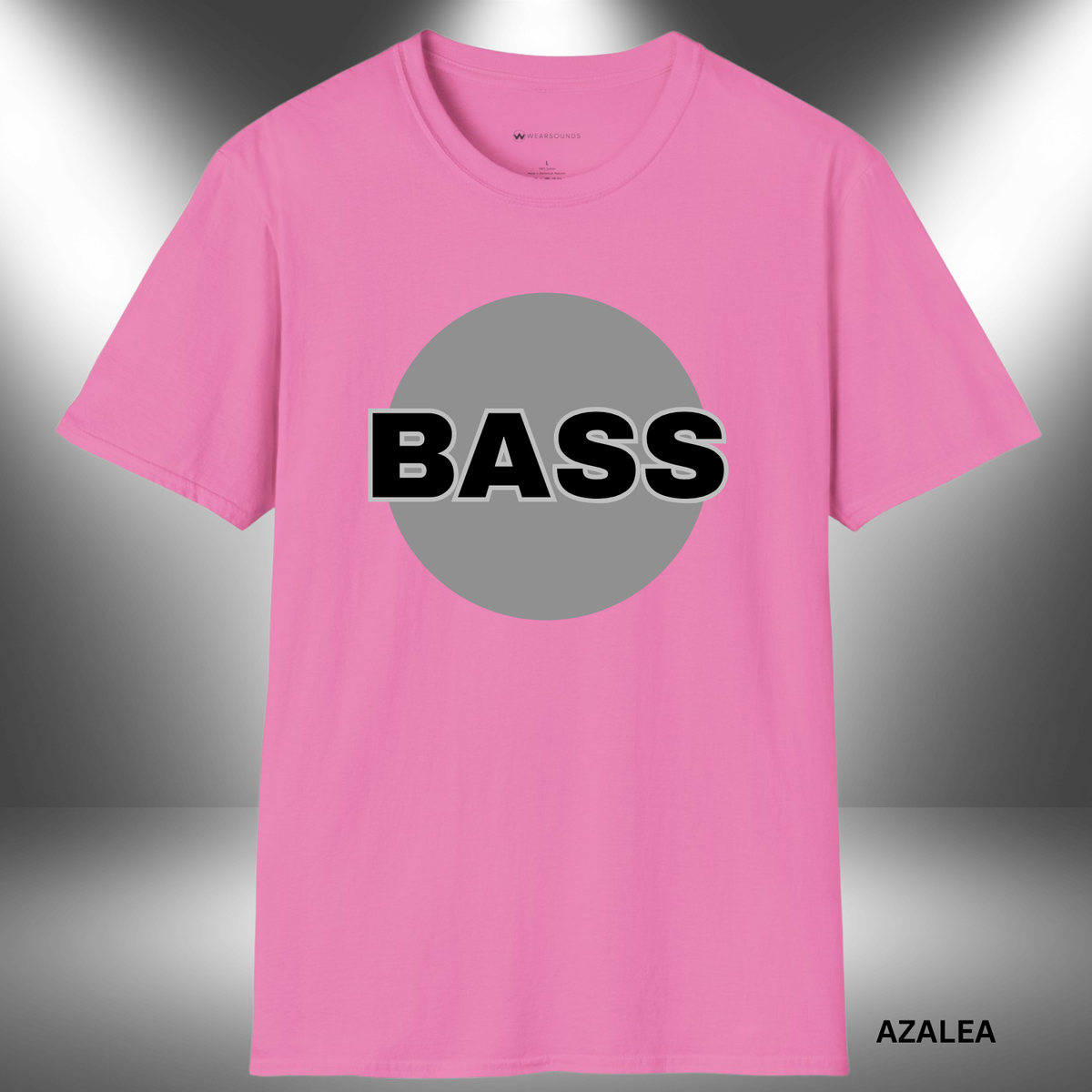 BASS  | T-SHIRT - 7 colors - 9 sizes  |  Bass Musician Statement Tee