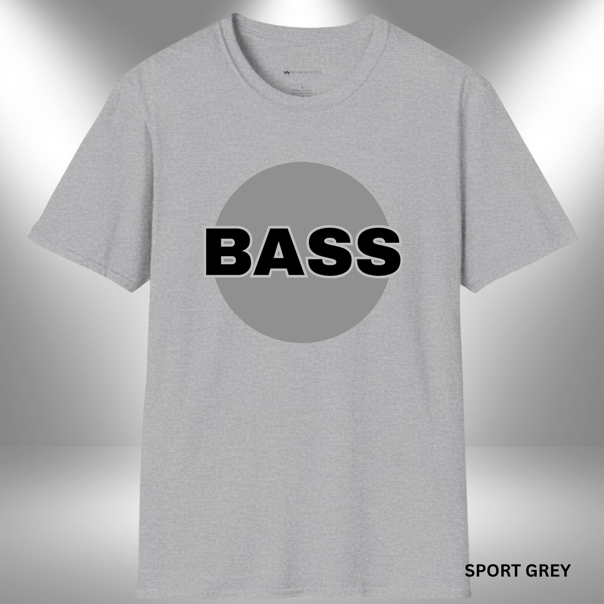 BASS  | T-SHIRT - 7 colors - 9 sizes  |  Bass Musician Statement Tee