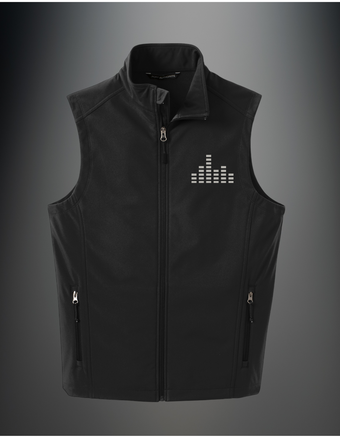EQUALIZER VEST - Embroidered Soft Shell Vest — Men's Lightweight Outerwear Tech Vest
