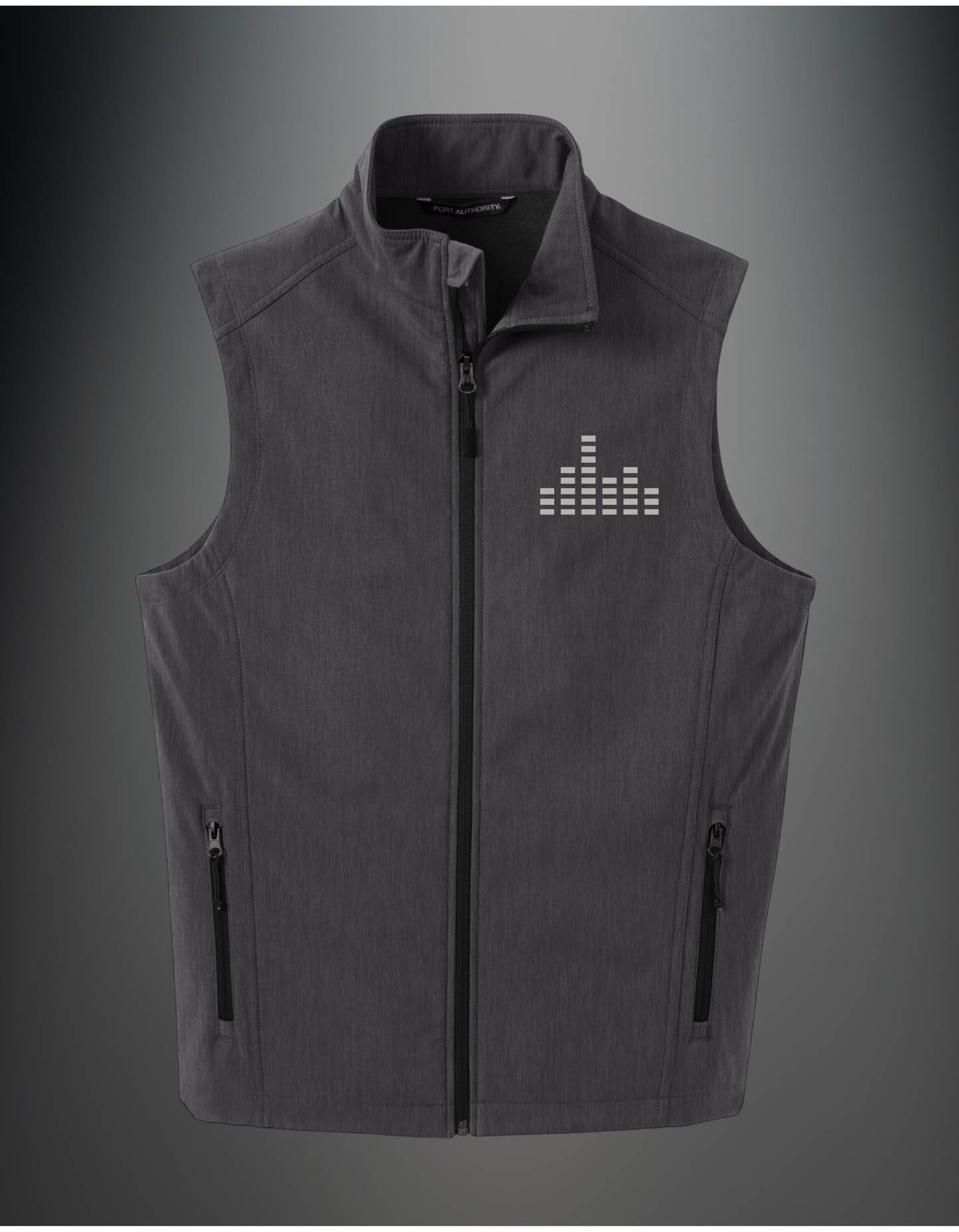 EQUALIZER VEST - Embroidered Soft Shell Vest — Men's Lightweight Outerwear Tech Vest