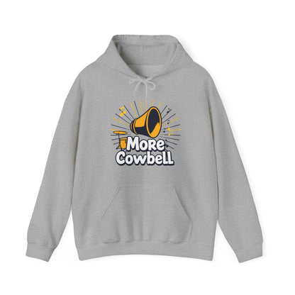 More Cowbell Hoodie – Funny Music Lover Pullover