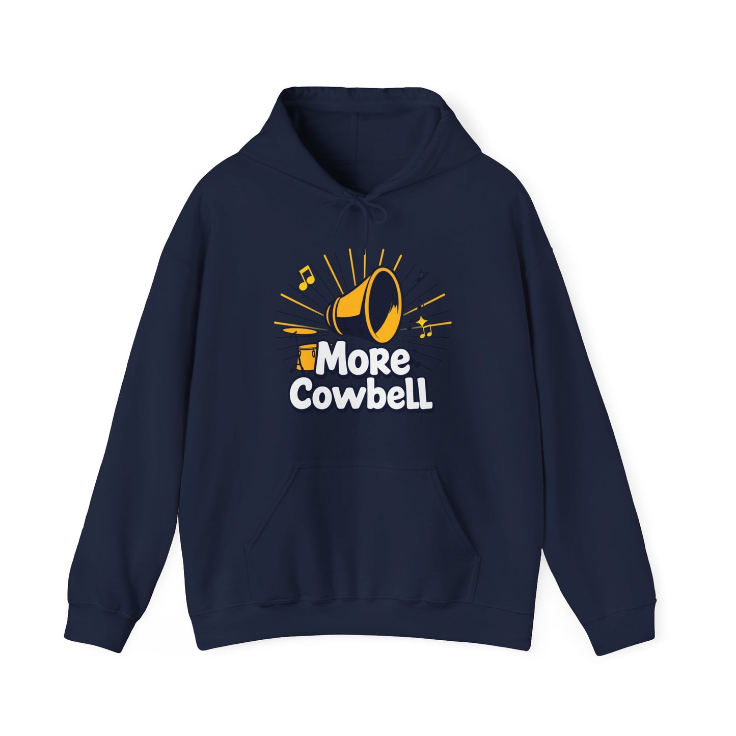 More Cowbell Hoodie – Funny Music Lover Pullover