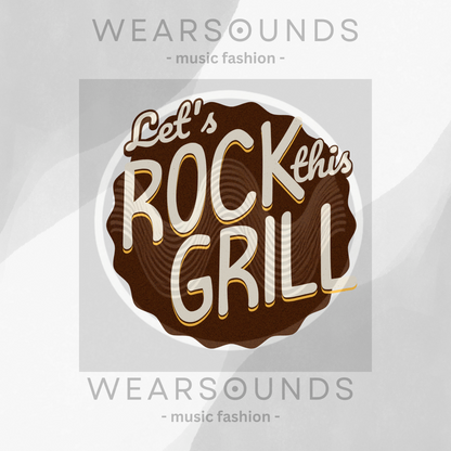 LET'S ROCK THIS GRILL        | T-SHIRT - 5 colors - 9 sizes | 🔥 Throw down the beats and the burgers. Rock your next BBQ in style