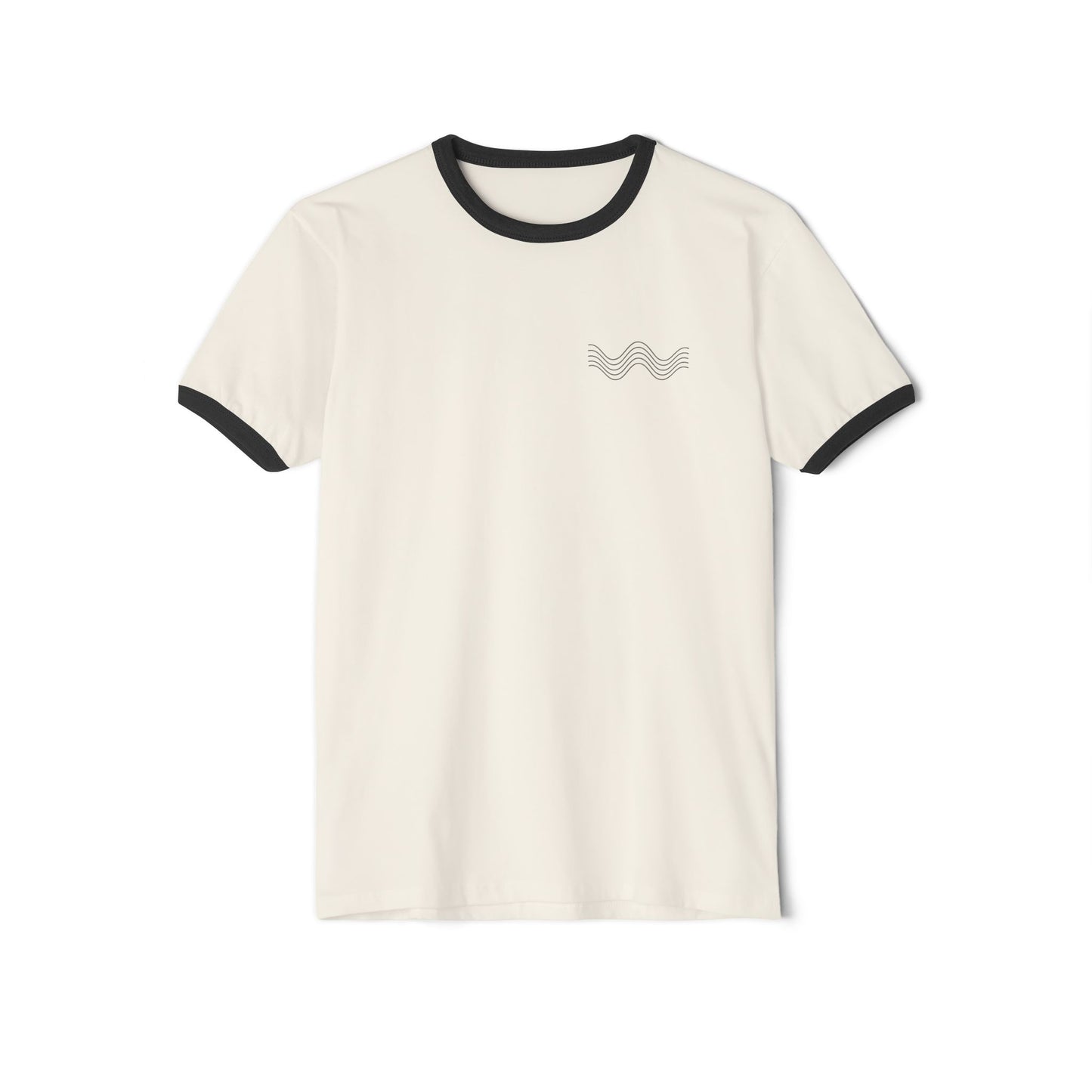 SIGNAL IDENTITY TEE  |   Unisex Ringer T-Shirt  - Chest Logo