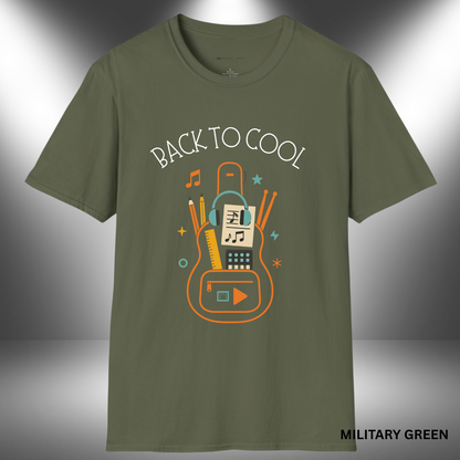 BACK TO COOL | T-SHIRT -   5 colors - 9 sizes |🎸✏️ From the classroom to the stage—carry it all with Back to Cool!