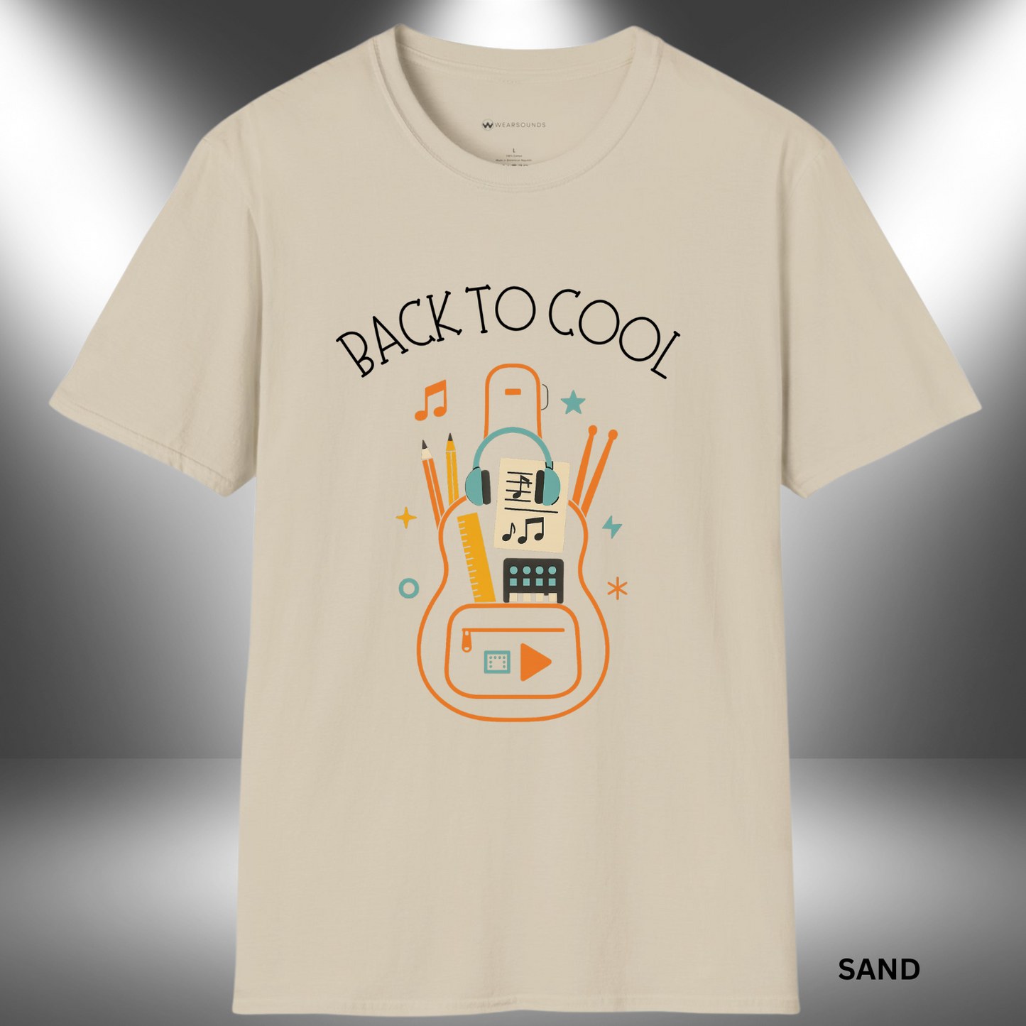 BACK TO COOL | T-SHIRT -   5 colors - 9 sizes |🎸✏️ From the classroom to the stage—carry it all with Back to Cool!