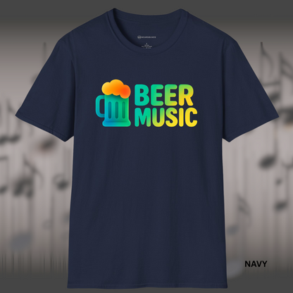 BEER MUSIC   | Whether we're celebrating Octoberfest or just toasting a good time.   | T-SHIRT - 5 colors - 9 sizes