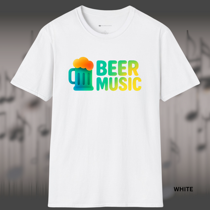 BEER MUSIC   | Whether we're celebrating Octoberfest or just toasting a good time.   | T-SHIRT - 5 colors - 9 sizes
