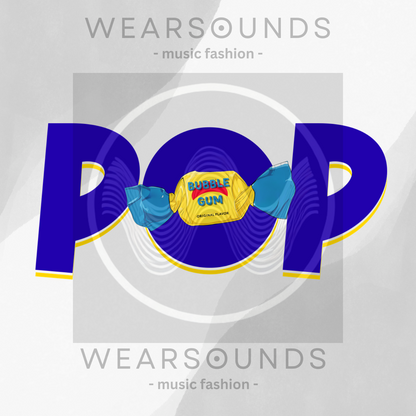 BUBBLE GUM POP       | T-SHIRT - 7 colors - 9 sizes | Add a pop of personality to your style. Sweeten up your playlist—and your look.