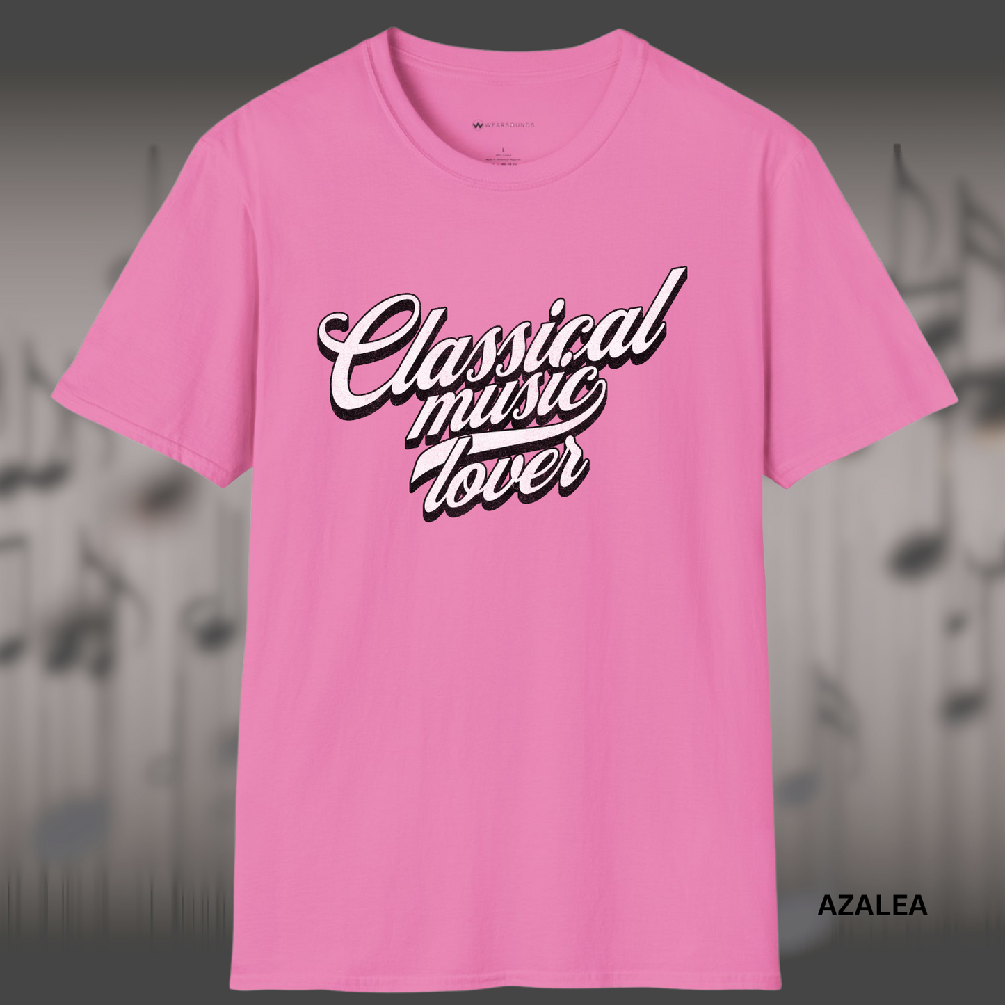 CLASSICAL MUSIC LOVER       | T-SHIRT - 7 colors - 9 sizes