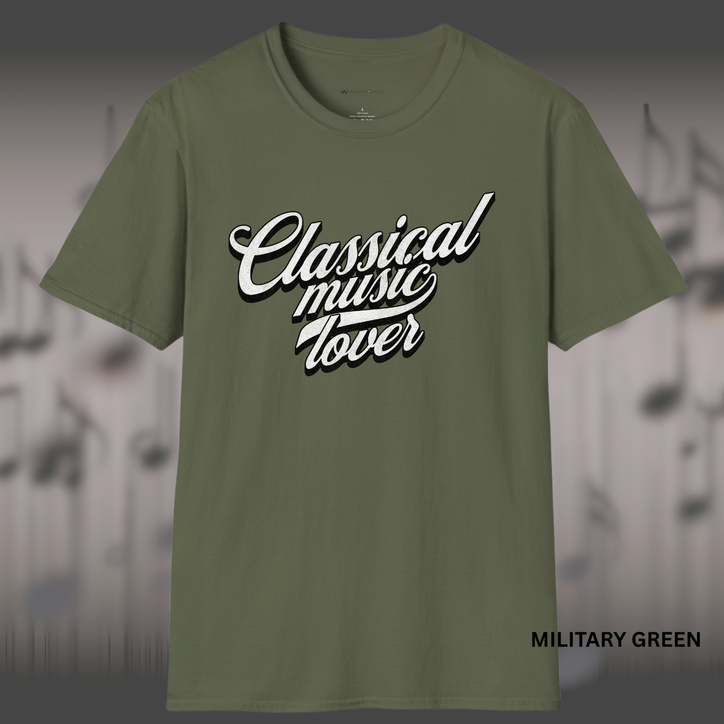 CLASSICAL MUSIC LOVER       | T-SHIRT - 7 colors - 9 sizes