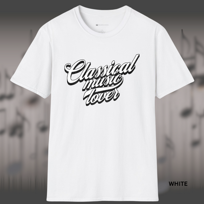 CLASSICAL MUSIC LOVER       | T-SHIRT - 7 colors - 9 sizes