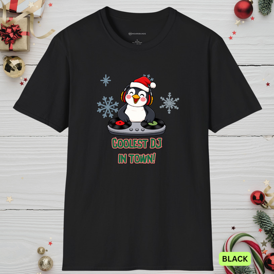 COOLEST DJ IN TOWN   | T-SHIRT - 8 colors - 9 sizes | 🎁 Great Gift For  DJs and music producers, Anyone with a “cool” sense of humor
