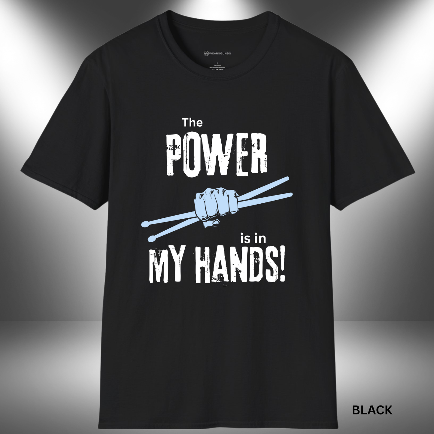 DRUMMER'S COMMAND     | T-SHIRT - 2 colors - 9 sizes | Ideal for:  Drummers..... DUH......