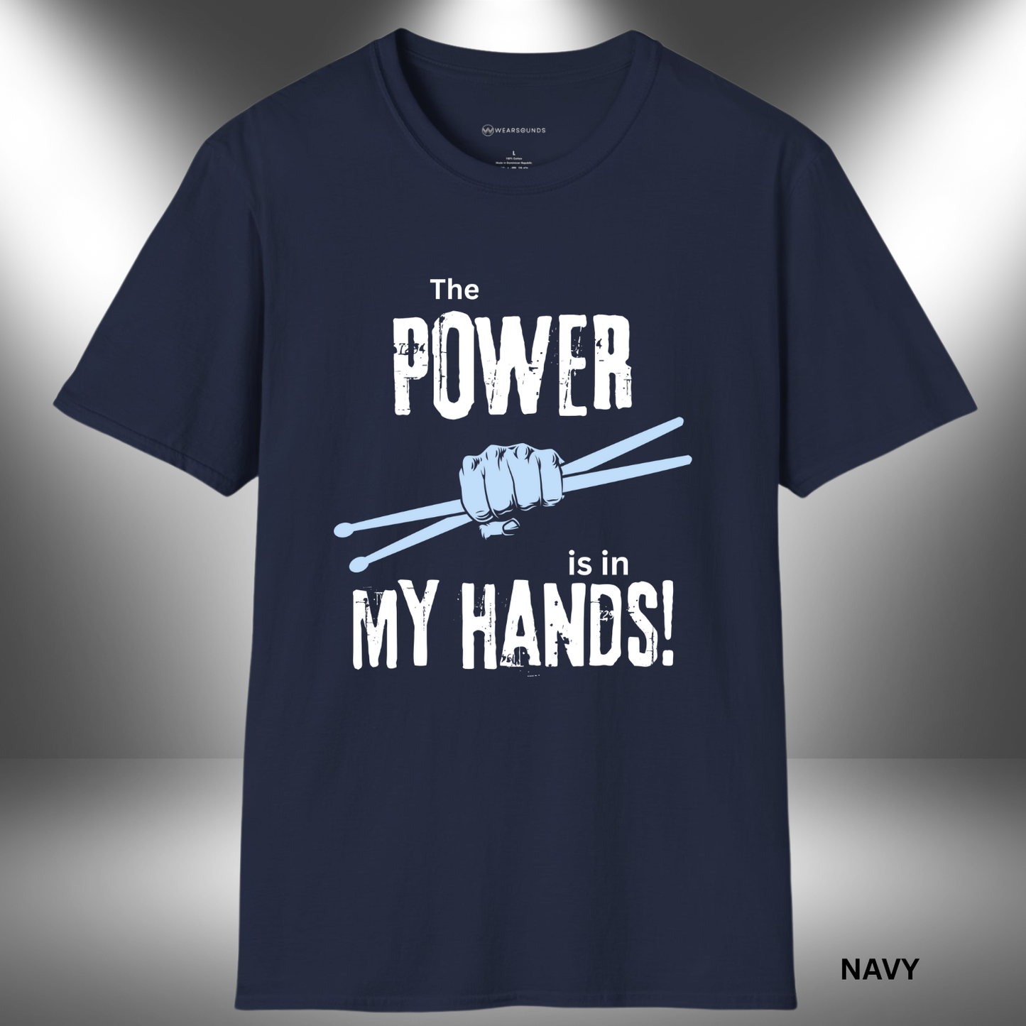 DRUMMER'S COMMAND     | T-SHIRT - 2 colors - 9 sizes | Ideal for:  Drummers..... DUH......