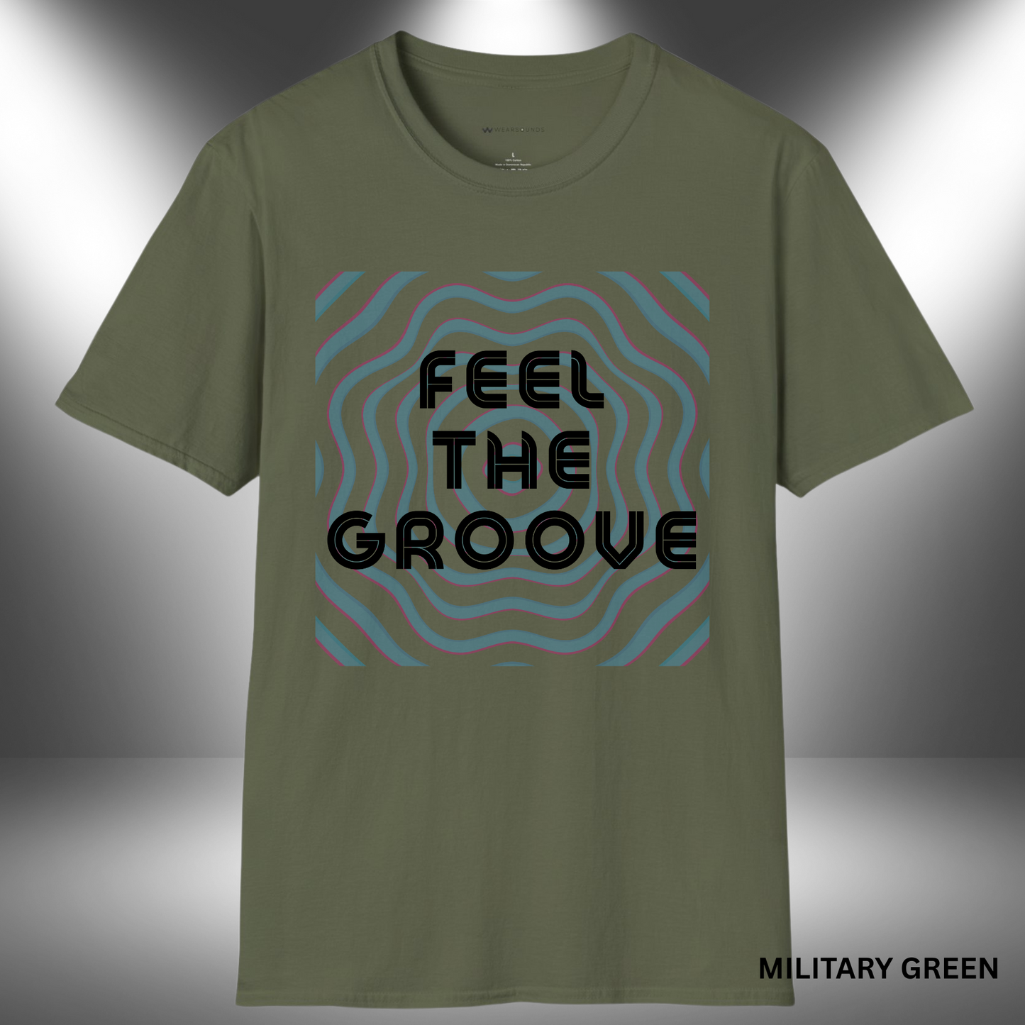 FEEL THE GROOVE       | T-SHIRT - Limited Colors - 9 Sizes