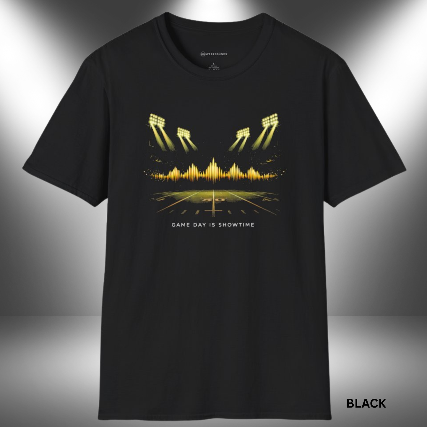 GAME DAY IS SHOWTIME      | T-SHIRT - 2 colors - 9 sizes | Great Gift for: Football fans who love stadium atmosphere - especially the half time show.