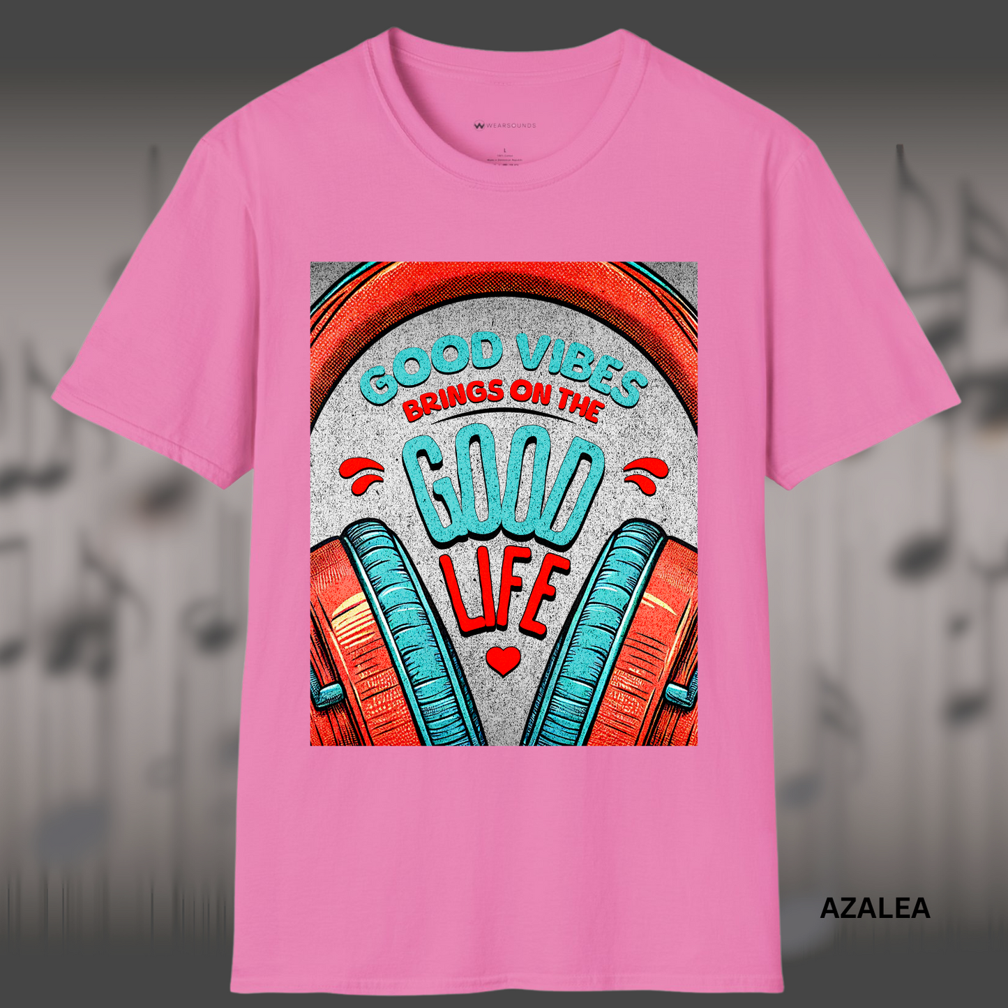GOOD VIBES - GOOD LIFE        | T-SHIRT - 7 colors - 9 sizes