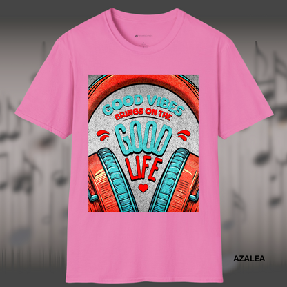 GOOD VIBES - GOOD LIFE        | T-SHIRT - 7 colors - 9 sizes