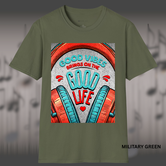 GOOD VIBES - GOOD LIFE        | T-SHIRT - 7 colors - 9 sizes