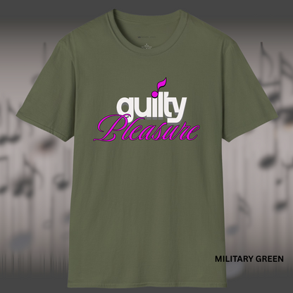 GUILTY PLEASURE        | T-SHIRT -   6 colors - 9 sizes | Celebrate your sound with a wink and a vibe.