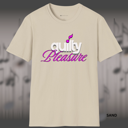 GUILTY PLEASURE        | T-SHIRT -   6 colors - 9 sizes | Celebrate your sound with a wink and a vibe.
