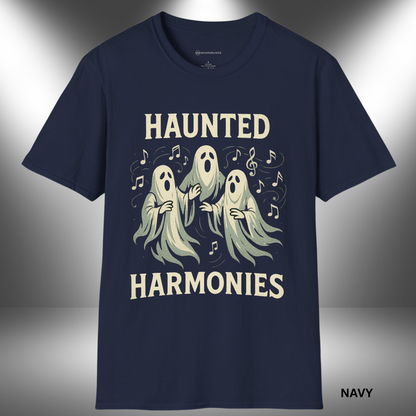 HAUNTED HARMONIES       | T-SHIRT - 7 colors - 9 sizes