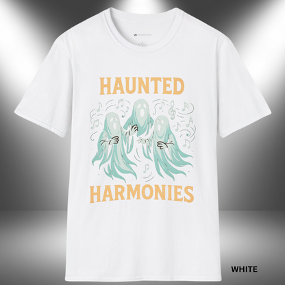 HAUNTED HARMONIES       | T-SHIRT - 7 colors - 9 sizes