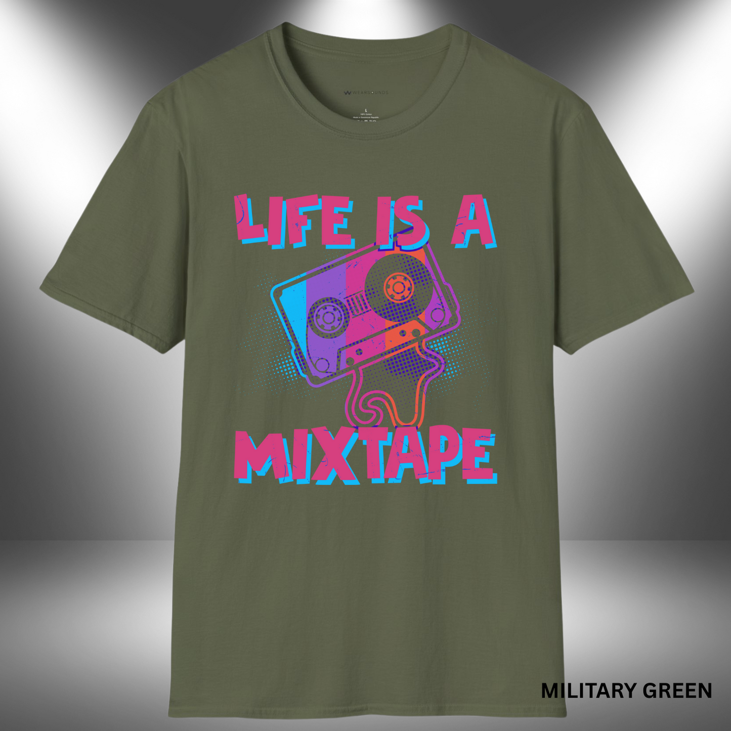 LIFE IS A MIXTAPE        | T-SHIRT - 7 colors - 9 sizes